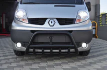 Opel Vivaro 2001–2015 Parabulloni WT003 Nero (Acciaio Inox) foto 1