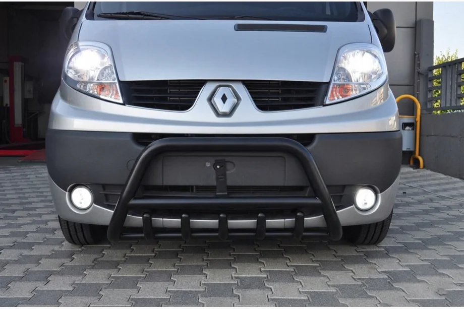 Opel Vivaro 2001–2015 Parabulloni WT003 Nero (Acciaio Inox) Image