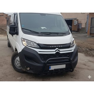 Parabullbar Anteriore WT003 Nero (Acciaio Inox) Opel Movano 2021- foto 3