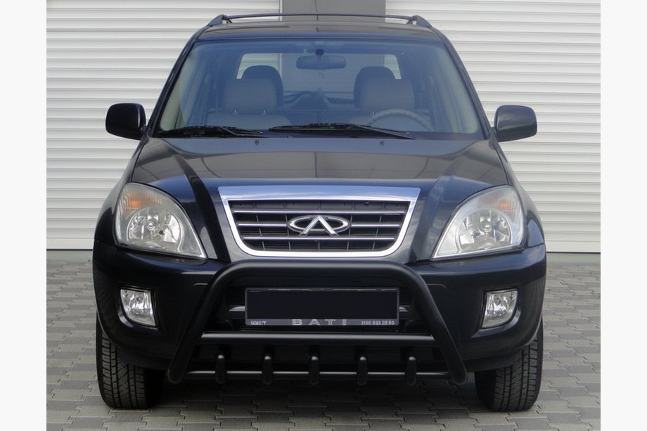 Chery Tiggo 1 2005-2016 Parabullbar WT003 Nero Acciaio Inox Image