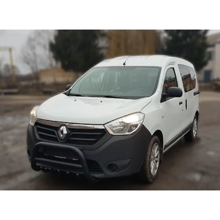 Parabullbar WT003 Nero Acciaio Inox Renault Lodgy 2013-2022 foto 4