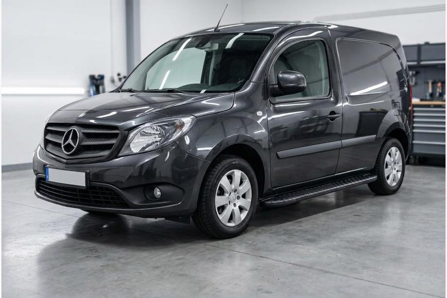 Mercedes Citan 2013-2021 Pedane Laterali Bosphorus Black (2 pz, Alluminio) Foto 1