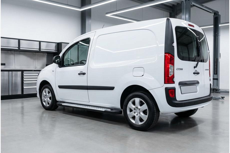 Mercedes Citan 2013-2021 Pedane laterali Allmond (2 pz, alluminio) Image