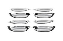 Mercedes S-class W140 1991-1998 Coperture Maniglie Porta Cromate (4 pz, Plastica) foto 1