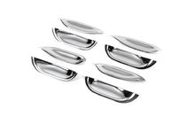 Mercedes S-class W140 1991-1998 Coperture Maniglie Porta Cromate (4 pz, Plastica) foto 2