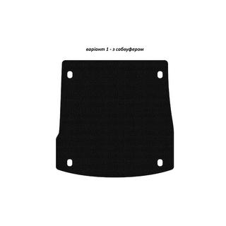 Tappetino bagagliaio in gomma Carsuit V-1 (con subwoofer, nero) Alfa Romeo Stelvio 2016- foto 1