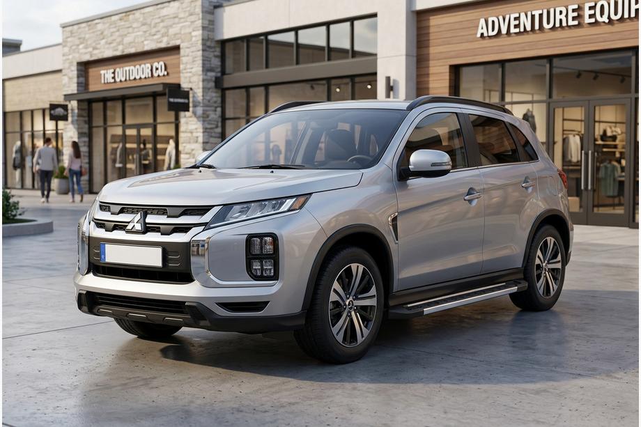 Mitsubishi ASX 2010-2023 Pedane Laterali RedLine V1 (2 pz, Alluminio) Image
