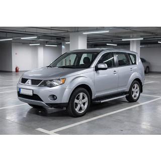 Pedane Laterali RedLine V1 (2 pz, Alluminio) Mitsubishi Outlander 2006-2012 foto 1