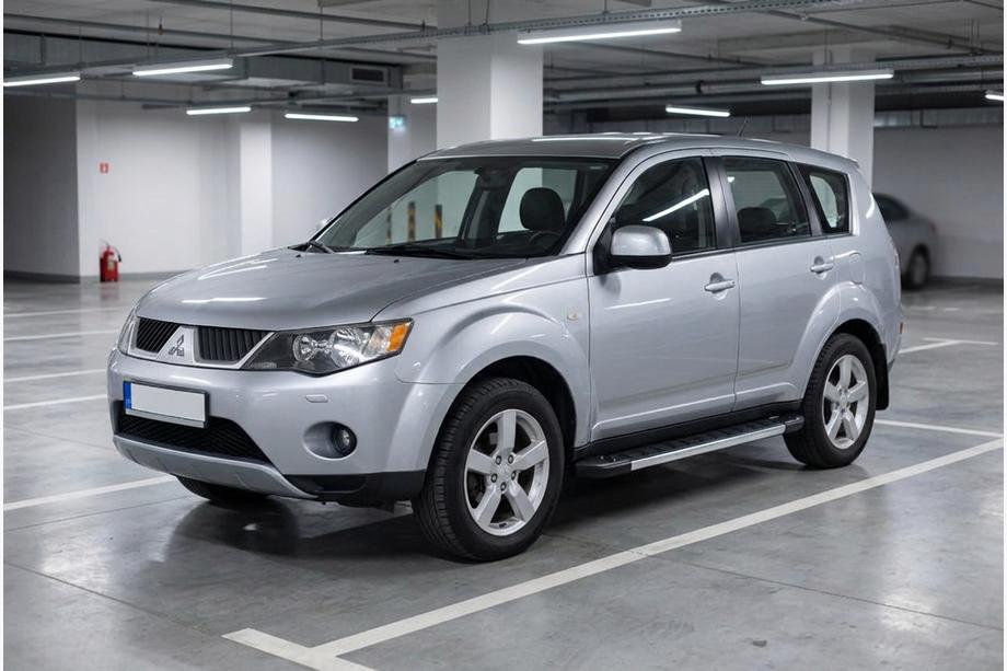 Mitsubishi Outlander 2006-2012 Pedane Laterali RedLine V1 (2 pz, Alluminio) Image
