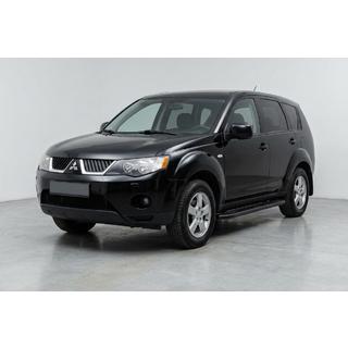 Pedane Laterali Bosphorus Black (2 pz, Alluminio) Mitsubishi Outlander 2006-2012 foto 1