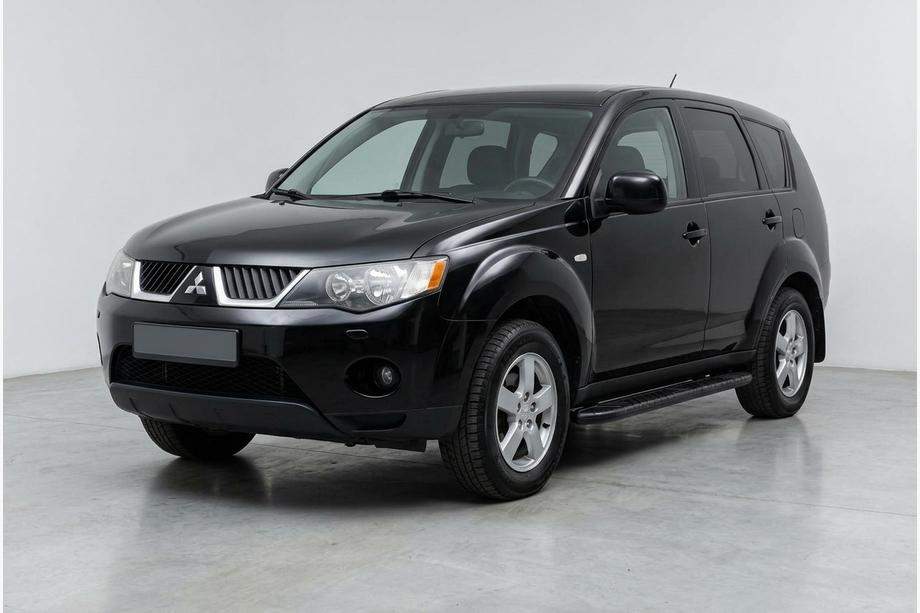 Mitsubishi Outlander 2006-2012 Pedane Laterali Bosphorus Black (2 pz, Alluminio) Image