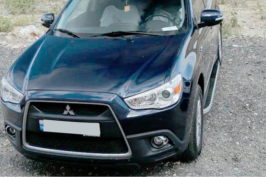 Mitsubishi Outlander 2006-2012 Pedane Laterali Tayga Grey (2 pz, Alluminio) Foto 4