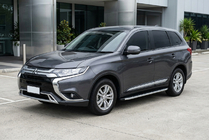 Mitsubishi Outlander 2012-2021 Pedane Laterali Fullmond (2 pz, alluminio) foto 1