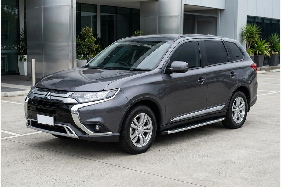 Mitsubishi Outlander 2012-2021 Pedane Laterali Fullmond (2 pz, alluminio) Image