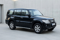 Mitsubishi Pajero Wagon IV 2006-2021 Pedane Laterali Fullmond (2 pz, alluminio) foto 1
