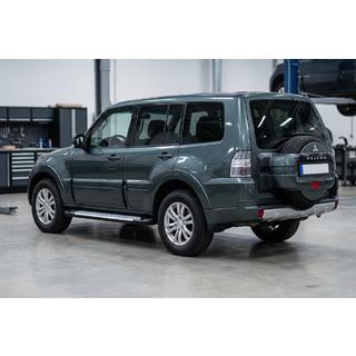 Pedane laterali tipo X5 (2 pz, alluminio) Mitsubishi Pajero Wagon IV 2006-2021 foto 1
