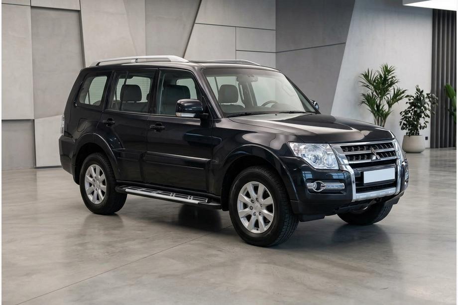 Mitsubishi Pajero Wagon IV 2006-2021 Pedane Laterali Sunrise (2 pz, Alluminio) Foto 1