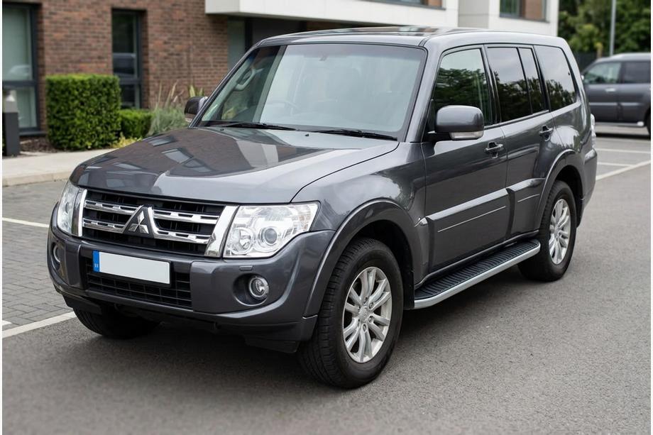 Mitsubishi Pajero Wagon IV 2006-2021 Pedane Laterali Tayga (2 pz, Alluminio) Image