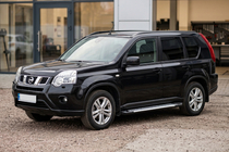 Nissan X-trail T31 2007-2014 Pedane Laterali Line (2 pz, Alluminio) foto 1