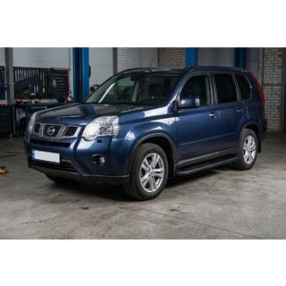 Pedane Laterali Bosphorus Black (2 pz, Alluminio) Nissan X-trail T31 2007-2014 foto 1