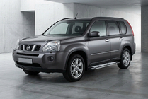 Nissan X-trail T31 2007-2014 Pedane Laterali Rainbow (2 pz, Alluminio) foto 1