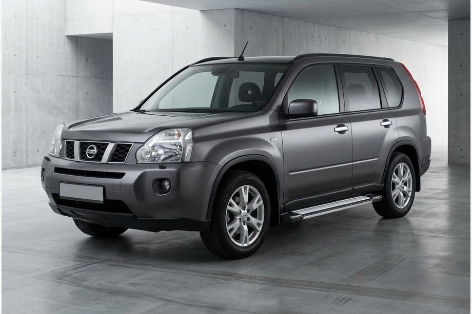 Nissan X-trail T31 2007-2014 Pedane Laterali Rainbow (2 pz, Alluminio) Image
