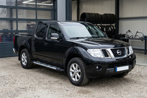 Nissan Navara 2006-2015 Pedane Laterali Sunrise (2 pz, Alluminio) foto 1