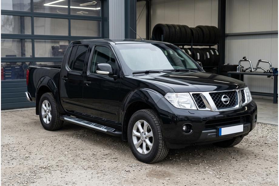 Nissan Navara 2006-2015 Pedane Laterali Sunrise (2 pz, Alluminio) Image