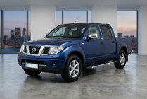 Nissan Navara 2006-2015 Pedane Laterali RedLine V1 (2 pz, Alluminio) foto 1