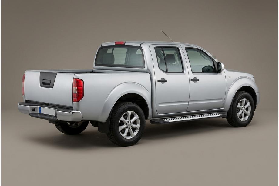 Nissan Navara 2006-2015 Pedane Laterali Line (2 pz, Alluminio) Image