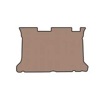 Tappetino in gomma per bagagliaio Carsuit (Beige)