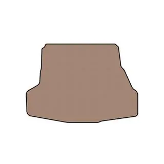 Tappetino in gomma per bagagliaio Carsuit (SD, beige) JAC J5 2011-2019 foto 1