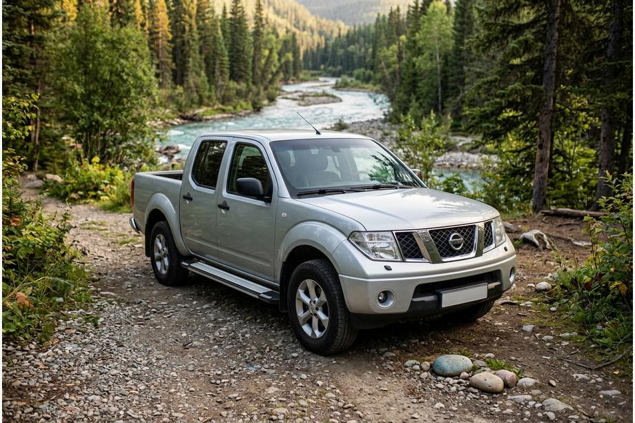 Nissan Navara 2006-2015 Pedane Laterali Rainbow (2 pz, Alluminio) Image