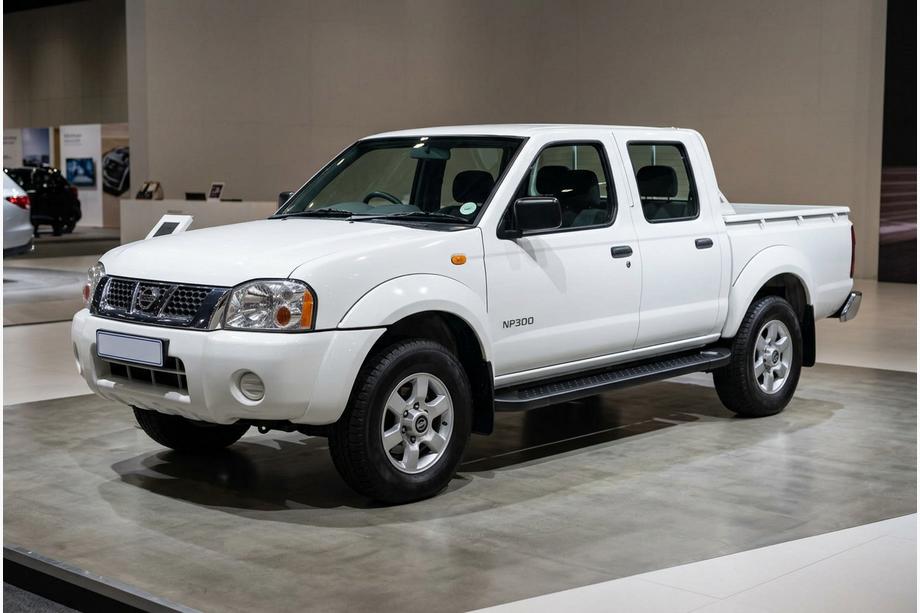 Nissan NP300 1999-2015 Pedane Laterali Allmond Black (2 pz, Alluminio) Image