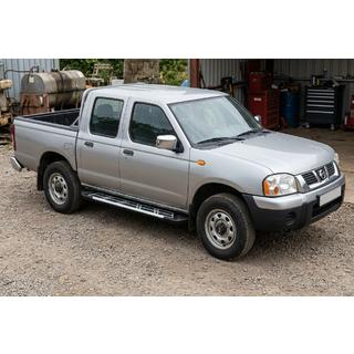 Pedane Laterali Sunrise (2 pz, Alluminio) Nissan NP300 1999-2015 foto 1