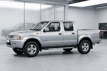 Nissan NP300 1999-2015 Pedane Laterali RedLine V1 (2 pz, Alluminio) foto 1