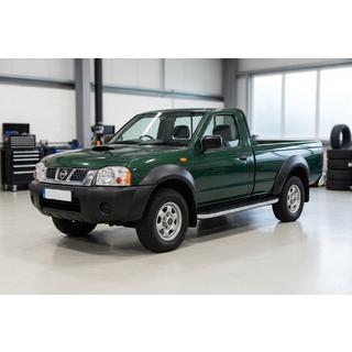 Pedane Laterali Tayga Grey (2 pz, Alluminio) Nissan NP300 1999-2015 foto 1