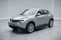 Nissan Juke 2010-2019 Pedane Laterali Allmond Black (2 pz, Alluminio) foto 1