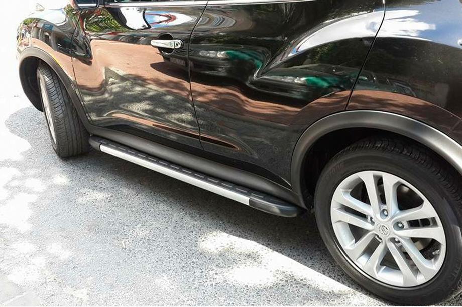 Nissan Juke 2010-2019 Pedane Laterali Duru (2 pz, Alluminio) Image