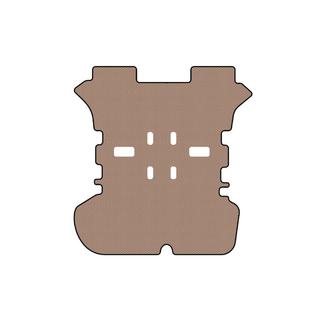 Tappetino in gomma per bagagliaio Carsuit (Beige) Toyota Previa 2000-2006 foto 1