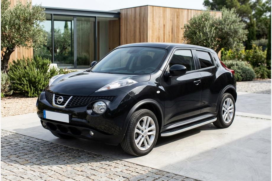Nissan Juke 2010-2019 Pedane Laterali Tayga Grey (2 pz, Alluminio) Image