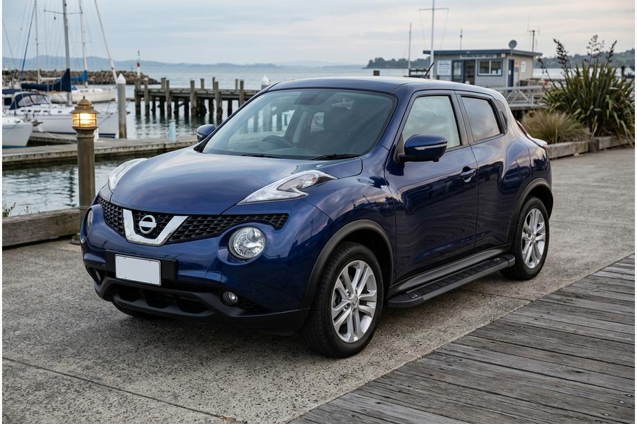 Nissan Juke 2010-2019 Pedane Laterali RedLine Black (2 pz, Alluminio) Image