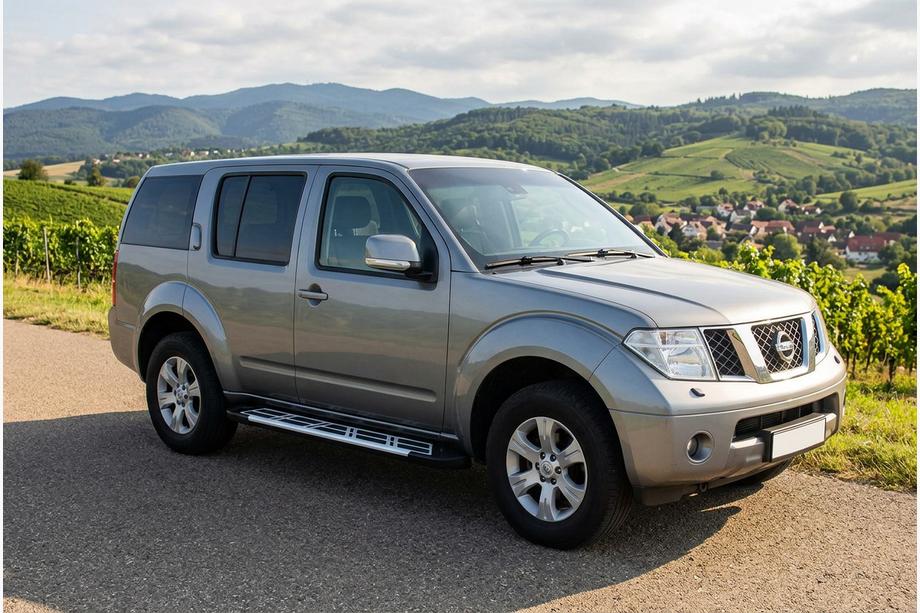 Nissan Pathfinder R51 2005-2014 Pedane Laterali Sunrise (2 pz, Alluminio) Image