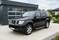 Nissan Pathfinder R51 2005-2014 Pedane Laterali Duru (2 pz, Alluminio) foto 2