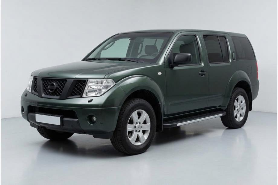 Nissan Pathfinder R51 2005-2014 Pedane Laterali Duru (2 pz, Alluminio) Image