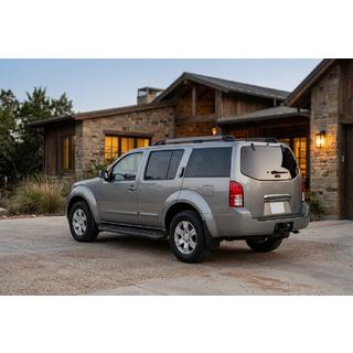 Pedane Laterali RedLine Black (2 pz, Alluminio) Nissan Pathfinder R51 2005-2014 foto 1