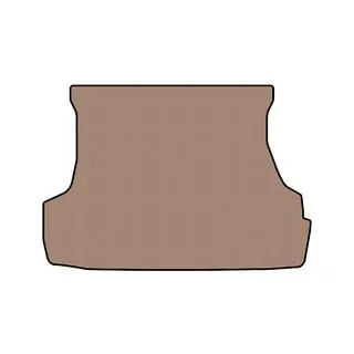Tappetino bagagliaio in gomma Carsuit (hatchback, 5 porte, beige) foto 1