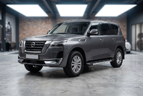 Nissan Patrol Y62 2010-2024 Pedane Laterali RedLine V1 (2 pz, Alluminio) foto 1