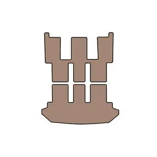 Tappetino in gomma per bagagliaio Carsuit V2 (Beige)