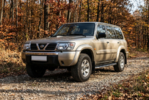Nissan Patrol Y61 1997-2011 Pedane Laterali Maydos V1 (2 pz, Alluminio e Acciaio Inox) foto 1